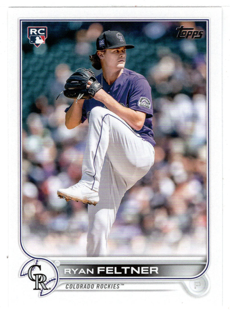 Ryan Feltner RC - Colorado Rockies (MLB Baseball Card) 2022 Topps # 373 Mint