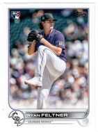 Ryan Feltner RC - Colorado Rockies (MLB Baseball Card) 2022 Topps # 373 Mint