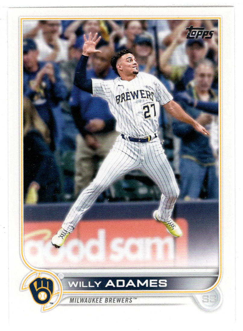 Willy Adames - Milwaukee Brewers (MLB Baseball Card) 2022 Topps # 378 Mint