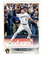 Willy Adames - Milwaukee Brewers (MLB Baseball Card) 2022 Topps # 378 Mint