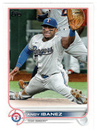Andy Ibanez - Texas Rangers (MLB Baseball Card) 2022 Topps # 383 Mint