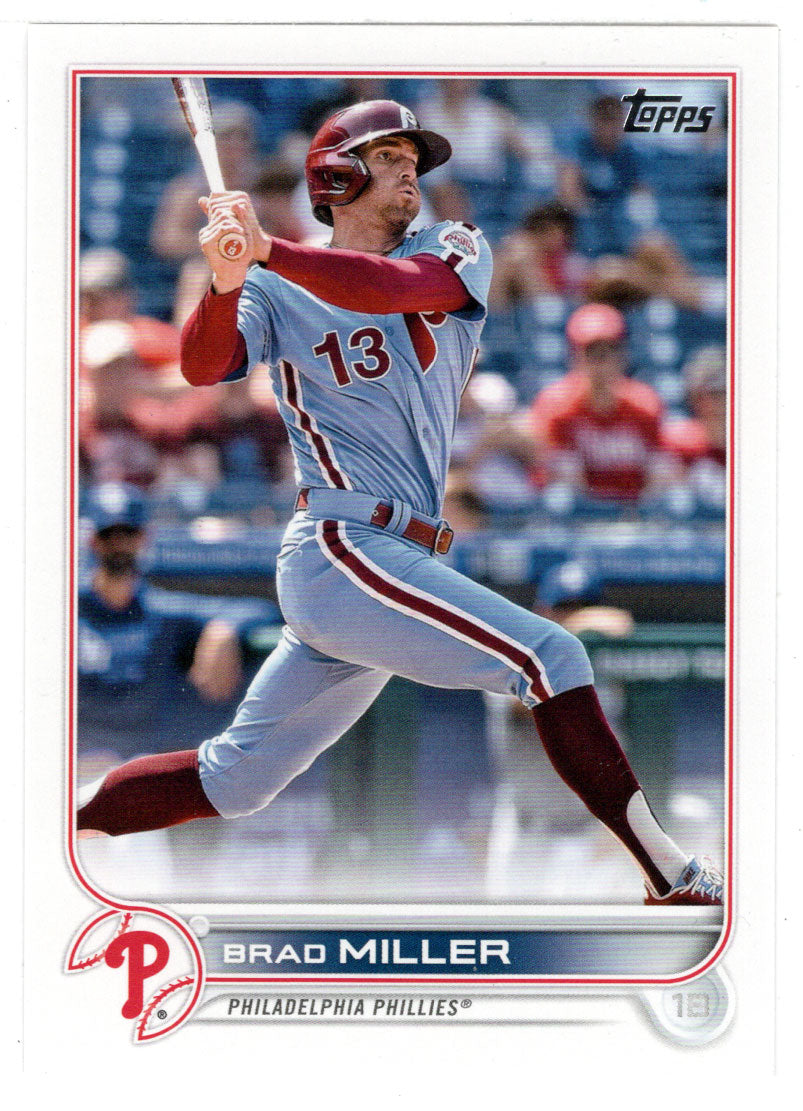 Brad Miller - Philadelphia Phillies (MLB Baseball Card) 2022 Topps # 384 Mint