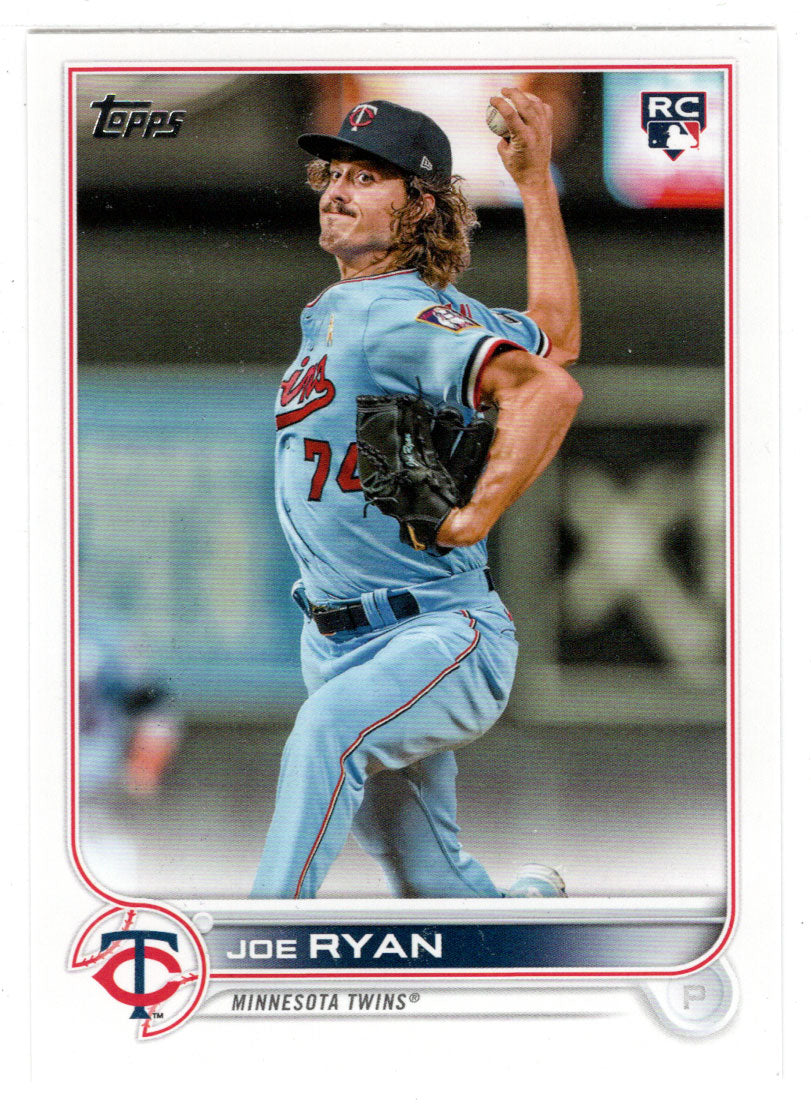 Joe Ryan RC - Minnesota Twins (MLB Baseball Card) 2022 Topps # 390 Mint
