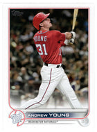 Andrew Young - Washington Nationals (MLB Baseball Card) 2022 Topps # 404 Mint