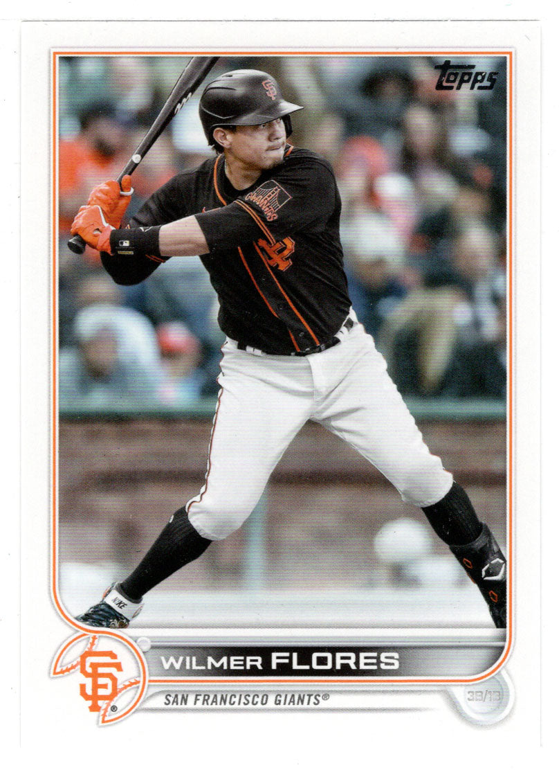 Wilmer Flores - San Francisco Giants (MLB Baseball Card) 2022 Topps # 408 Mint
