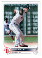 Chris Sale - Boston Red Sox (MLB Baseball Card) 2022 Topps # 409 Mint