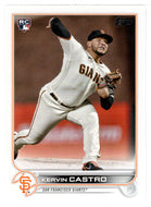 Kervin Castro RC - San Francisco Giants (MLB Baseball Card) 2022 Topps # 413 Mint