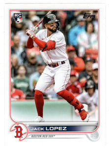 Jack Lopez RC - Boston Red Sox (MLB Baseball Card) 2022 Topps # 418 Mint