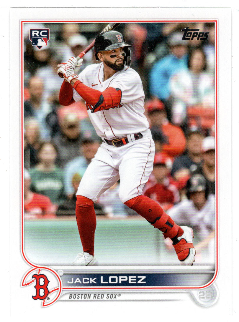 Jack Lopez RC - Boston Red Sox (MLB Baseball Card) 2022 Topps # 418 Mint