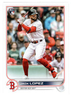 Jack Lopez RC - Boston Red Sox (MLB Baseball Card) 2022 Topps # 418 Mint