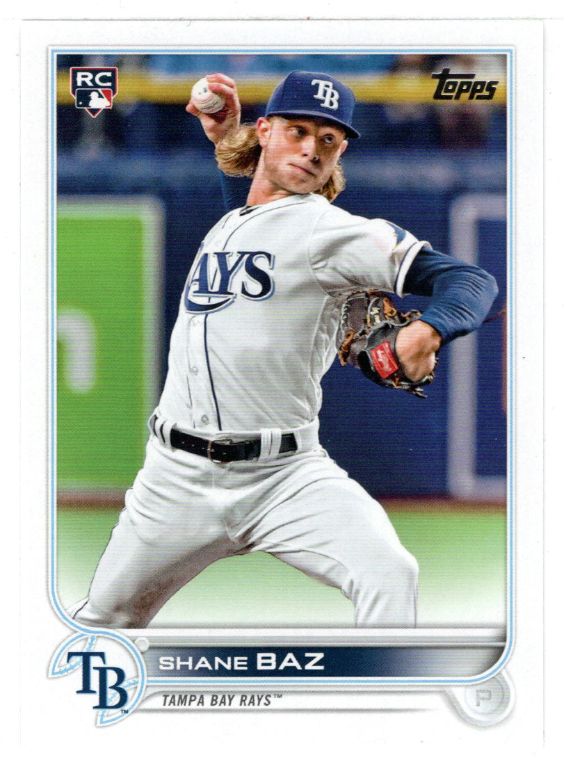 Shane Baz RC - Tampa Bay Rays (MLB Baseball Card) 2022 Topps # 421 Mint