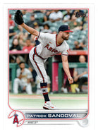 Patrick Sandoval - Los Angeles Angels (MLB Baseball Card) 2022 Topps # 428 Mint