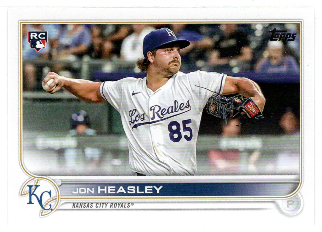 Jon Heasley RC - Kansas City Royals (MLB Baseball Card) 2022 Topps # 430 Mint