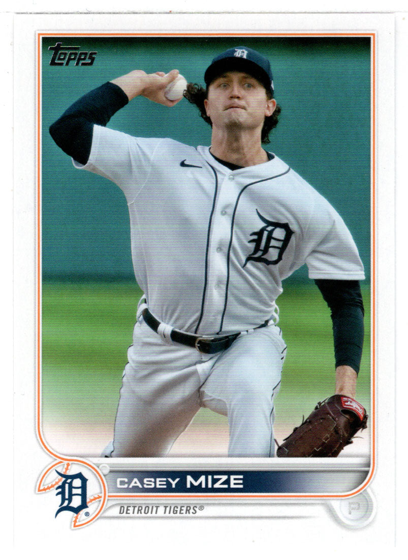 Casey Mize - Detroit Tigers (MLB Baseball Card) 2022 Topps # 431 Mint
