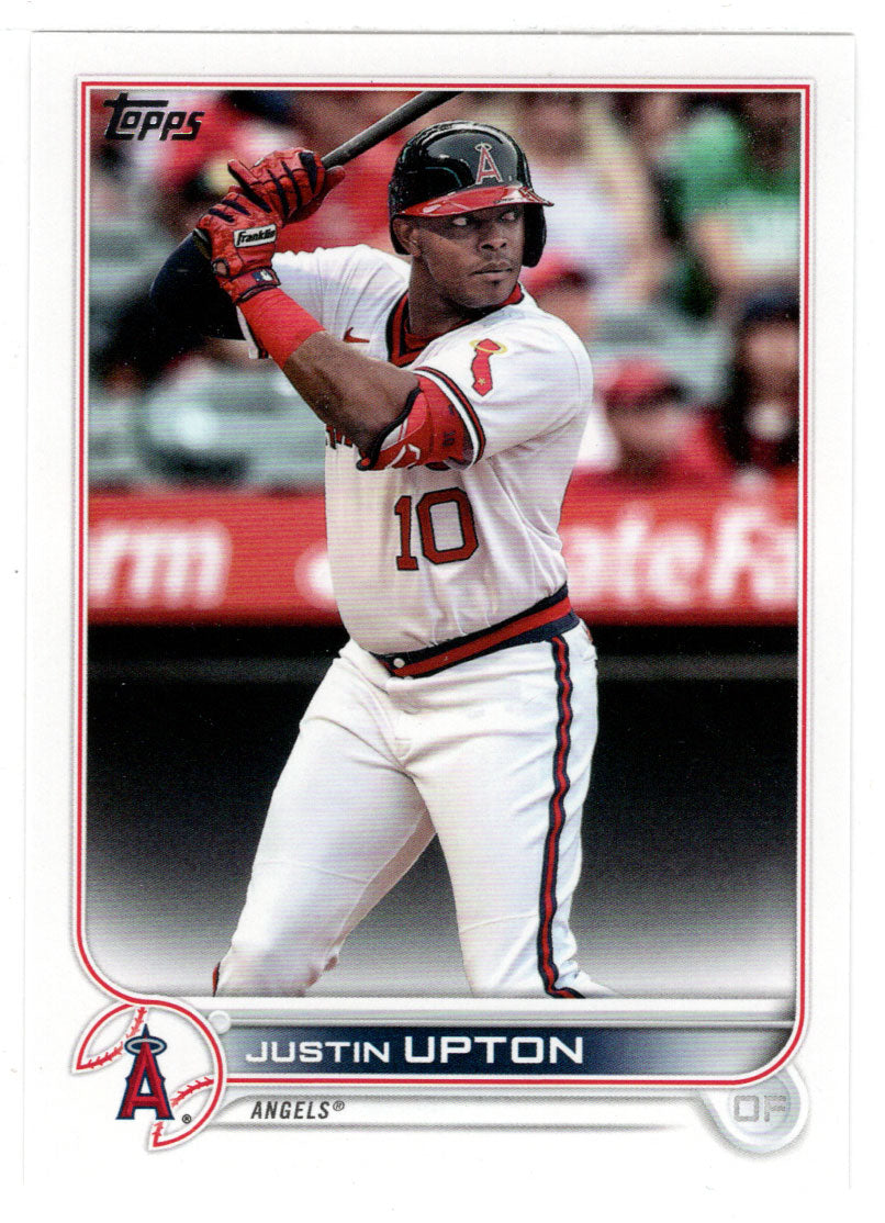 Justin Upton - Los Angeles Angels (MLB Baseball Card) 2022 Topps # 444 Mint