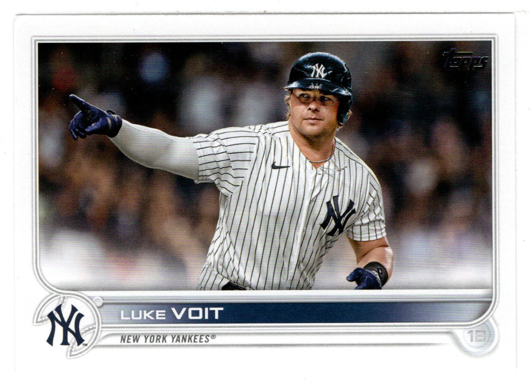 Luke Voit - New York Yankees (MLB Baseball Card) 2022 Topps # 445 Mint