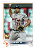 Luis Garcia - Houston Astros (MLB Baseball Card) 2022 Topps # 446 Mint