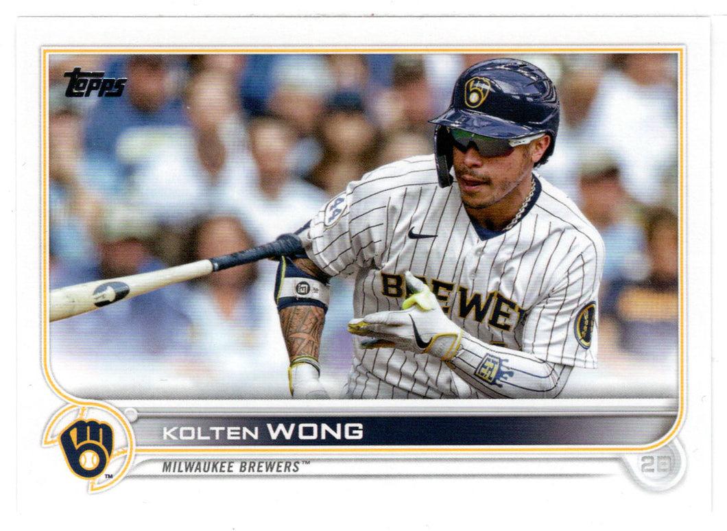 Kolten Wong - Milwaukee Brewers (MLB Baseball Card) 2022 Topps # 449 Mint