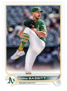 Chris Bassitt - Oakland Athletics (MLB Baseball Card) 2022 Topps # 456 Mint
