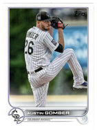 Austin Gomber - Colorado Rockies (MLB Baseball Card) 2022 Topps # 461 Mint