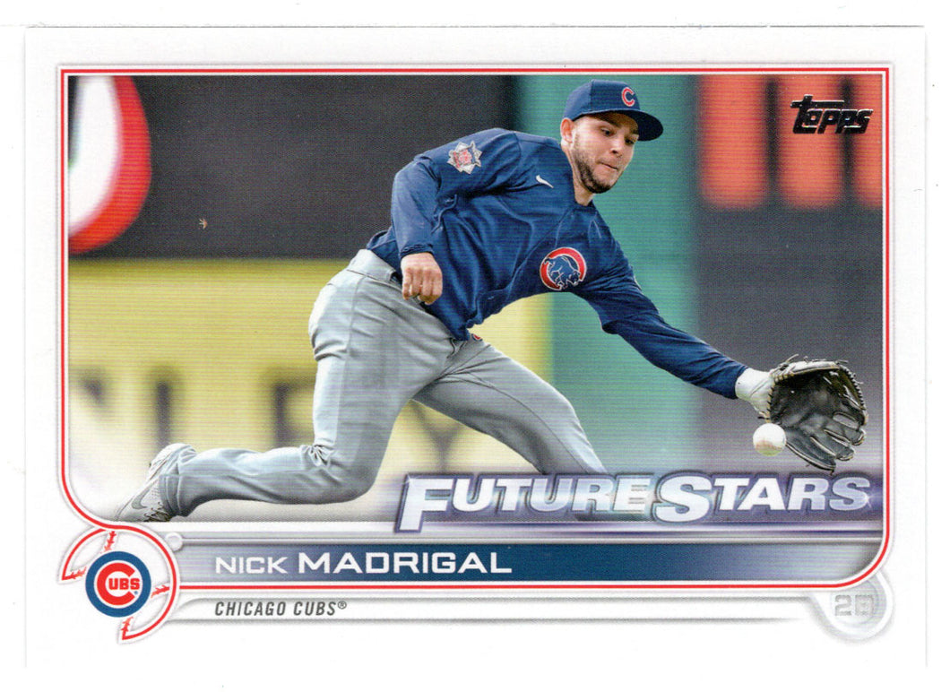 Nick Madrigal - Chicago Cubs - Future Stars (MLB Baseball Card) 2022 Topps # 466 Mint