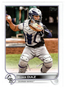 Elias Diaz - Colorado Rockies (MLB Baseball Card) 2022 Topps # 467 Mint