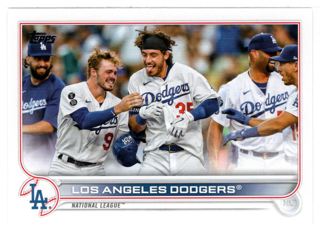 Los Angeles Dodgers - Team Stats (MLB Baseball Card) 2022 Topps # 469 Mint