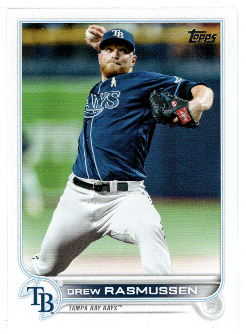 Drew Rasmussen - Tampa Bay Rays (MLB Baseball Card) 2022 Topps # 482 Mint