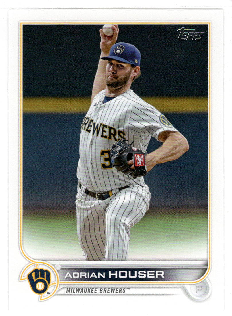 Adrian Houser - Milwaukee Brewers (MLB Baseball Card) 2022 Topps # 486 Mint