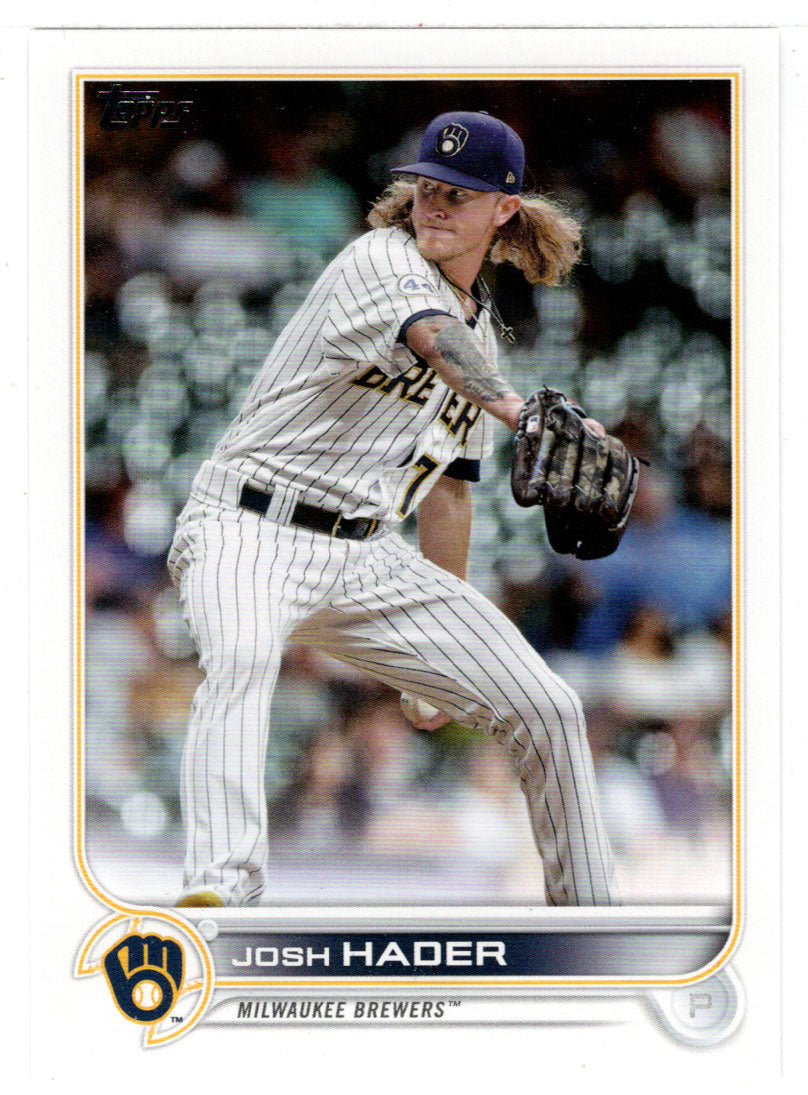 Josh Hader - Milwaukee Brewers (MLB Baseball Card) 2022 Topps # 487 Mint