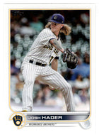 Josh Hader - Milwaukee Brewers (MLB Baseball Card) 2022 Topps # 487 Mint