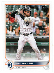 Eric Haase - Detroit Tigers (MLB Baseball Card) 2022 Topps # 488 Mint