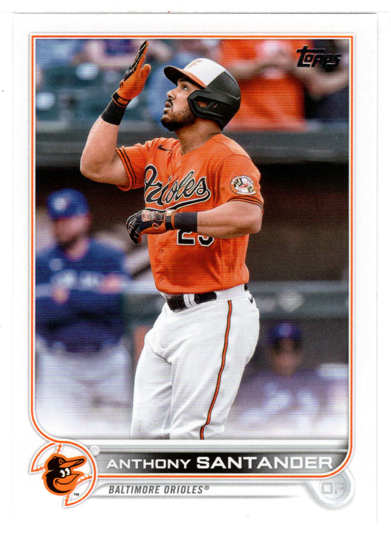 Anthony Santander - Baltimore Orioles (MLB Baseball Card) 2022 Topps # 491 Mint