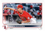 Austin Warren RC - Los Angeles Angels (MLB Baseball Card) 2022 Topps # 495 Mint