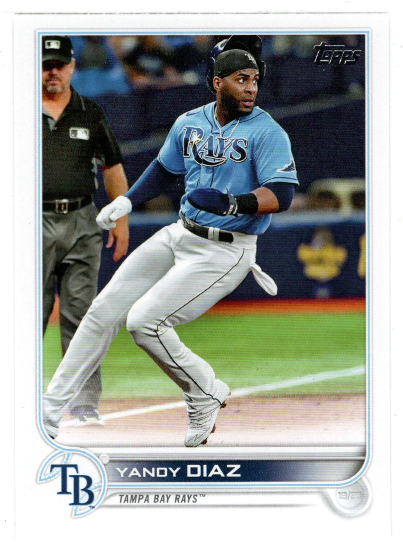 Yandy Diaz - Tampa Bay Rays (MLB Baseball Card) 2022 Topps # 496 Mint