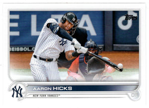 Aaron Hicks - New York Yankees (MLB Baseball Card) 2022 Topps # 497 Mint