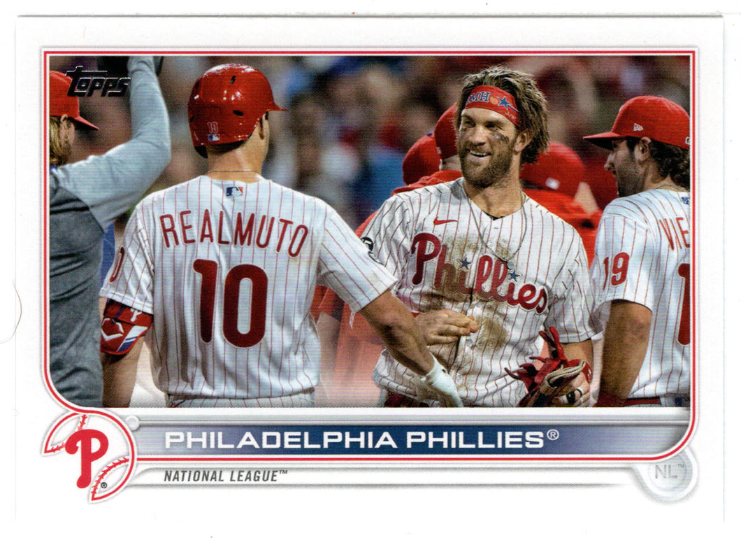Philadelphia Phillies - Team Stats (MLB Baseball Card) 2022 Topps # 501 Mint