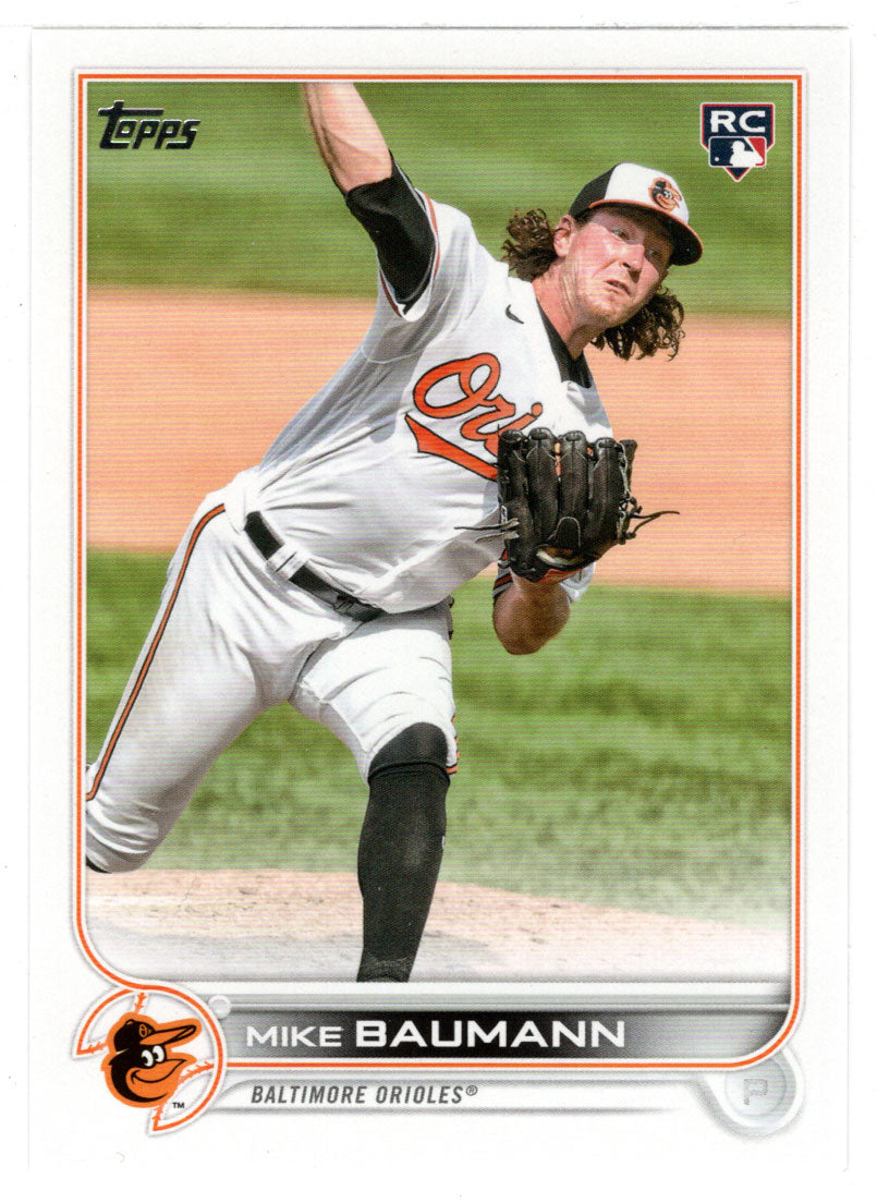 Mike Baumann RC - Baltimore Orioles (MLB Baseball Card) 2022 Topps # 502 Mint