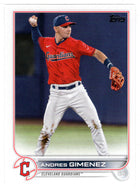 Andres Gimenez - Cleveland Guardians (MLB Baseball Card) 2022 Topps # 504 Mint
