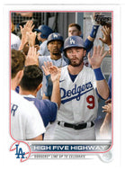 Gavin Lux - Mookie Betts - Los Angeles Dodgers - High Five Highway (MLB Baseball Card) 2022 Topps # 505 Mint