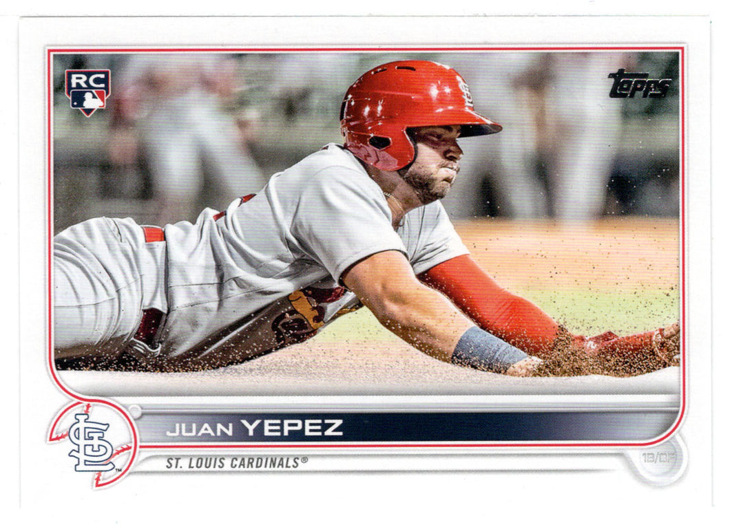 Juan Yepez RC - St. Louis Cardinals (MLB Baseball Card) 2022 Topps # 506 Mint