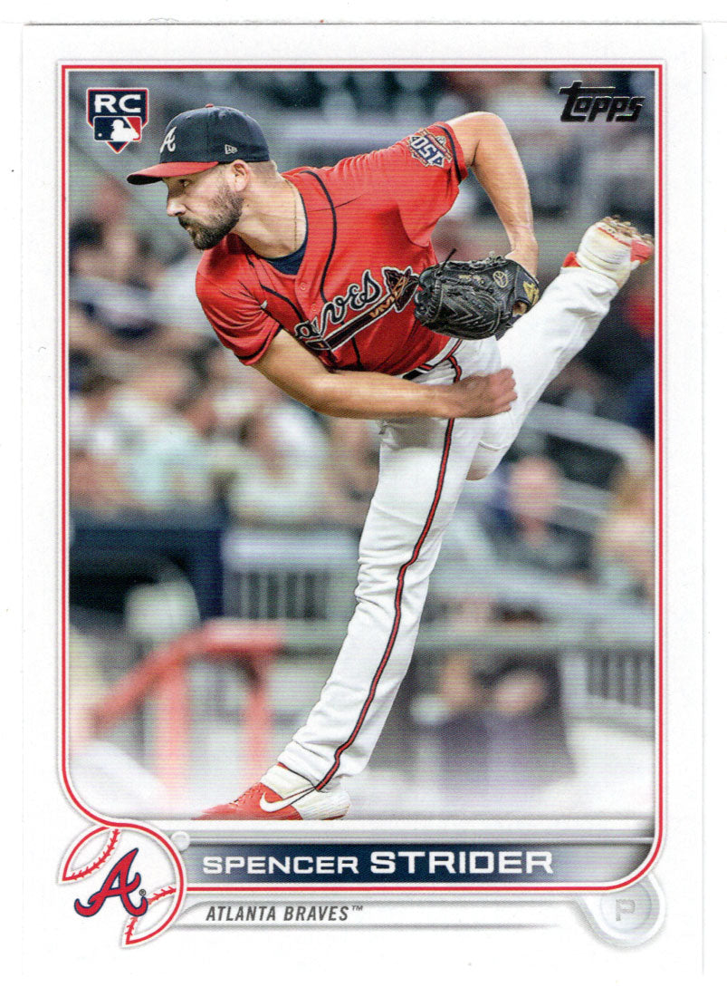 Spencer Strider RC - Atlanta Braves (MLB Baseball Card) 2022 Topps # 509 Mint
