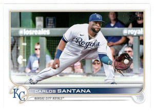 Carlos Santana - Kansas City Royals (MLB Baseball Card) 2022 Topps # 510 Mint