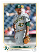 Frankie Montas - Oakland Athletics (MLB Baseball Card) 2022 Topps # 512 Mint