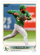 Elvis Andrus - Oakland Athletics (MLB Baseball Card) 2022 Topps # 520 Mint