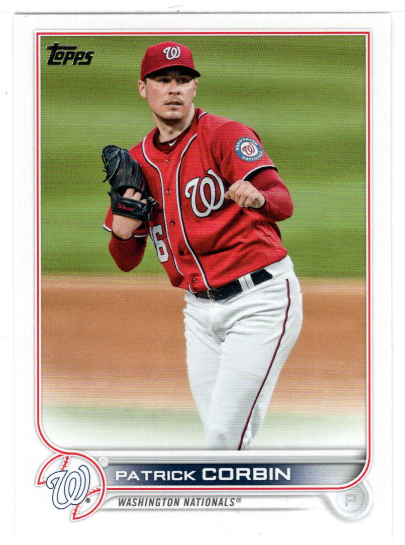 Patrick Corbin - Washington Nationals (MLB Baseball Card) 2022 Topps # 525 Mint