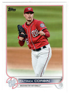 Patrick Corbin - Washington Nationals (MLB Baseball Card) 2022 Topps # 525 Mint