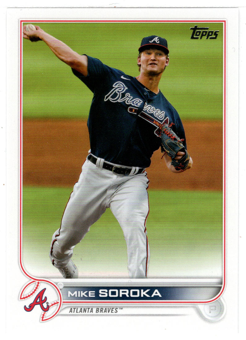 Mike Soroka - Atlanta Braves (MLB Baseball Card) 2022 Topps # 527 Mint