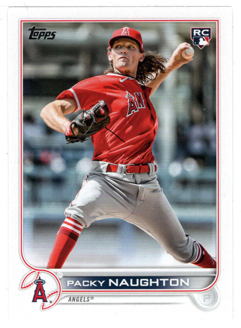 Packy Naughton RC - Los Angeles Angels (MLB Baseball Card) 2022 Topps # 540 Mint