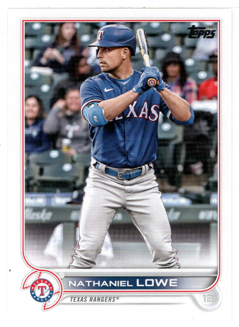 Nathaniel Lowe - Texas Rangers (MLB Baseball Card) 2022 Topps # 551 Mint